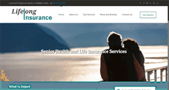 Desktop Screenshot of lifelonginsurance.com